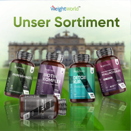 Peppermint Oil Softgels - 200mg Peppermint Oil per Softgel - 365 Pure Peppermint Oil Softgels - 1 Year Supply - Food Supplement - Peppermint for Wellbeing - WeightWorld