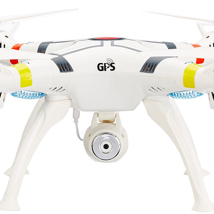 JAMARA 422035 - Payload GPS VR Drone Altitude HD FPV Wifi Coming Home - Position hold via GPS, automatic takeoff and landing, altitude control, track following flight path planning mode, payload up to 350g