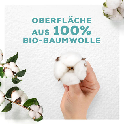 Always Ultra Women's Pads Size 1, Cotton Protection Normal, 66 sanitary pads with wings (3 x 22 pads), monthly pack, ultra-thin and super absorbent