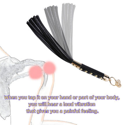 Whip with holding loop, Flogger erotic props leather whip spanking bondage adult game SM role play sex toy for couples