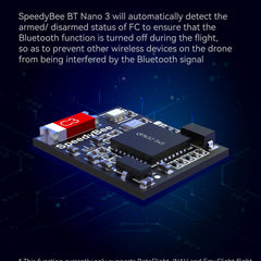 BT Nano 3 Bluetooth FC Configuration Module - Wireless Flight Controller ESC Betaflight Configuration Tool for FPV Drone Stack (2PCS)
