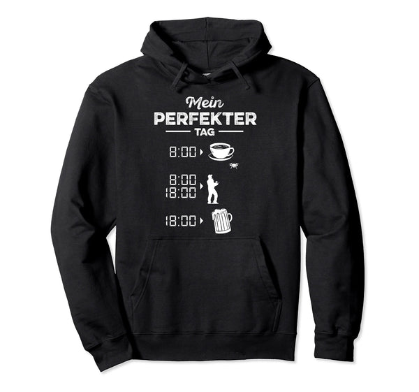 Funny Drone My Perfect Day Drone Fan Quadcopter Drone Pullover Hoodie