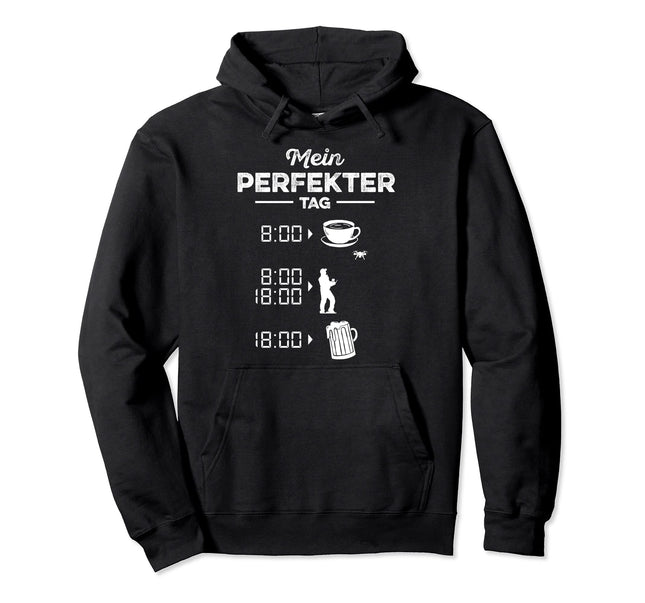 Funny Drone My Perfect Day Drone Fan Quadcopter Drone Pullover Hoodie