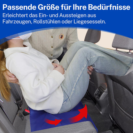 Assistive Patient Tubular Transfer Slide Sheet-118x67cm for Patient/Elderly Transfers into Cars/Wheelchairs/Bed Transfer and Repositioning -Hospitals&amp;Home Care-Reusable and Washable.