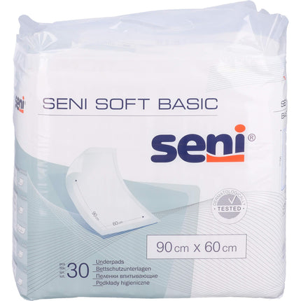 SENI Soft Basic bed protection pad 60x90 cm 30 pieces