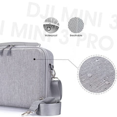 Kethvoz Mini 3 Pro Bag Transport Case, Transport Case for Carrying DJI Drone Mini 3 Pro Fly More Combo Accessories, Transport Bag with Drone Propeller Included