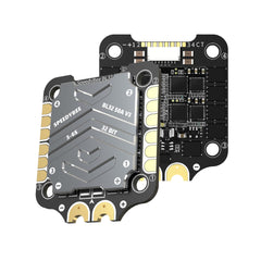 V3 F7 Flight Controller Stack 30x30 Drone FC Stack with 4in1 50A ESC BL32 Wireless Betaflight Configuration, Black Box, Solderless Connectors, WiFi, Bluetooth for 3-6S 4" 5" FPV Drone Cinelifter