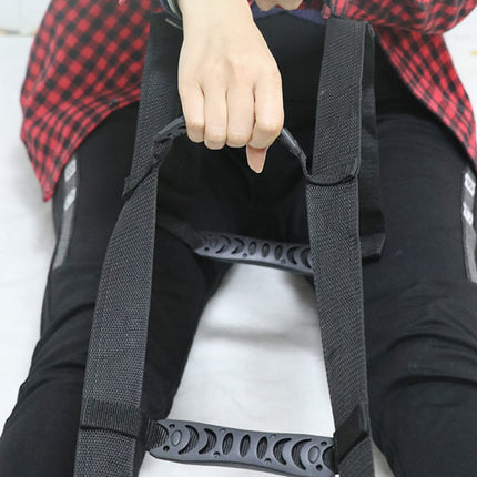 RUIXIA Bed Aid Auxiliary Handle Adjustable Bed Ladder Rope Ladder 190cm*23cm Pull-Up Rope Lifter Lifting Frame Handles Bed Aid Equipment for Adults Elderly Disabled Handicap
