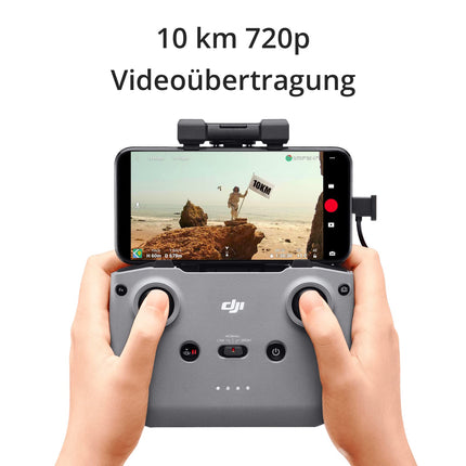DJI Mini 2 Fly More Combo, Ultralight Foldable Camera Drone, 3-Axis Gimbal with 4K Camera, 12 MP, 31 min Flight Time, Three Batteries, OcuSync 2.0, 10 km HD Video Transmission, Drone for Beginners, Gray