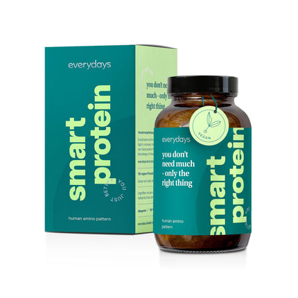 Everydays – smart protein tablets – 100% pure amino acid complex with high dosage – vegan &amp; made in Germany – Crystalline amino acids obtained from fermentation (180 tablets)