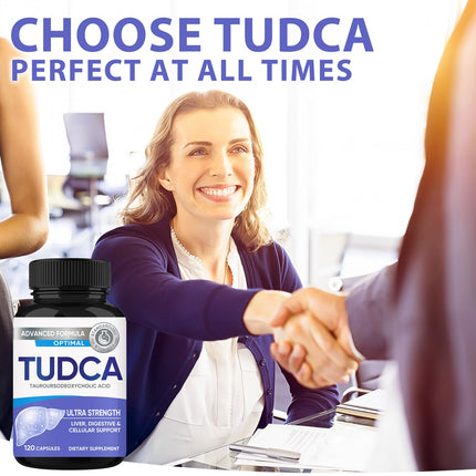 TUDCA Capsules, Ultra Strength TUDCA Supplement 2000mg, Liver, Digestive, Cellular Support