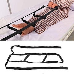 Bed ladder aid for pulling up the bed, rope ladder, bed aid belt with handle, adjustable sit-up aid, safety handles on the bed for patient recovery