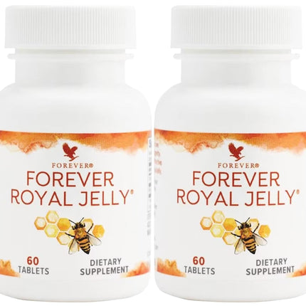 Forever Royal Jelly 100% Natural, Pack of 2 (120 Tablets)