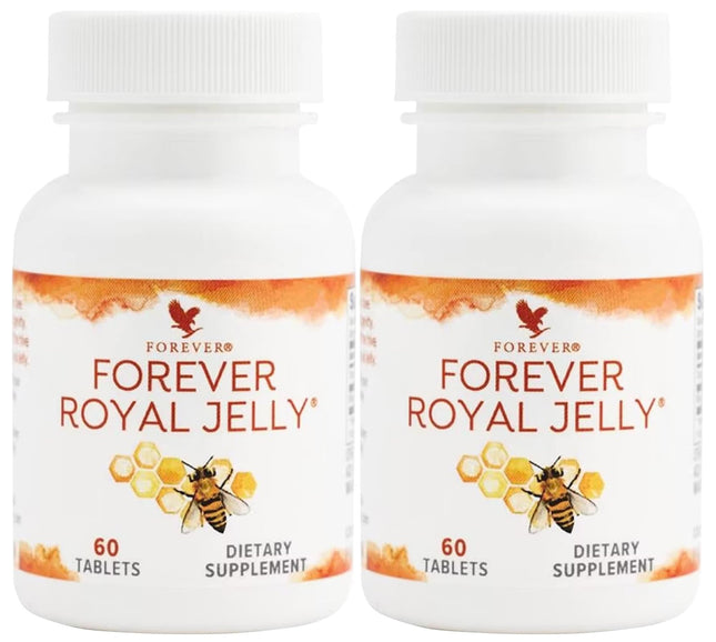 Forever Royal Jelly 100% Natural, Pack of 2 (120 Tablets)