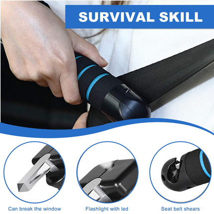 2 pieces car exit aid for seniors, car assistant support handle, car exit aid for seniors and disabled people, car safety hammer for car doors, motorhome doors, truck doors