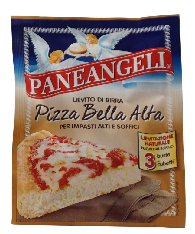 3x Paneangeli Mastro fornaio pizza bella alta 27g Brewer's yeast yeast mixture 3x9g