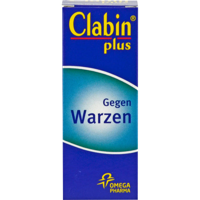 CLABIN Plus Anti-Wart Solution 15 ml - Wart remedy for the quick removal of warts - Wart tincture - Wart remover with salicylic acid