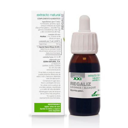 Soria Extracto Regaliz S Xxi 50ml