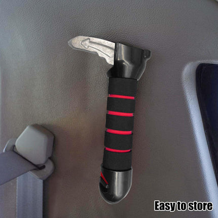 2 pieces mobility aid for car, entry aid, exit aid, grab handle, car belt cutter and window breaker, door handle for the elderly, car handle, ideal for seniors and disabled people