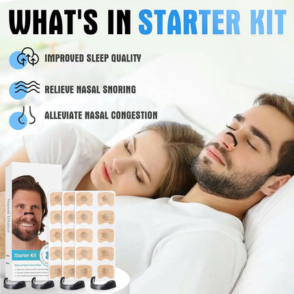 Manual Intake Breathing Nasal Strip Pack of 60, Intake Breathing Magnet, Magnetic Nose Strip, Anti Snoring Nose Strips Magnetic for Business Trip, Car, Travel, Hotel