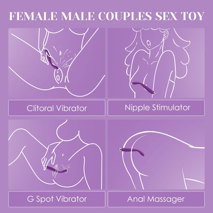 SVAKOM COCO Vibrators for Her, 8 Seconds to Orgasm, Dildo Erotic Sex Toy for Couples and Women, Vibrator with Thrusting Function, Clitoris G-Spot Stimulator, Anal Vibrator