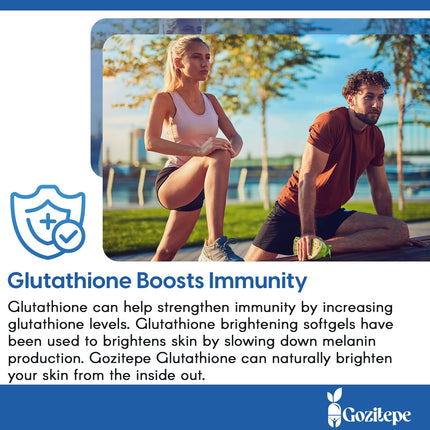 Liposomal Glutathione Reduced 2000mg per Serving | Glutathione Supplement with Hyaluronic Acid + Collagen Peptide + Resveratrol | 10x Better Absorption (60 Caplets (1-pack))