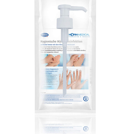 Sterillium VIRUGARD virucidal hand disinfectant SETs including dosing pump eliminates bacteria by 99.9% (2 x 500ml)