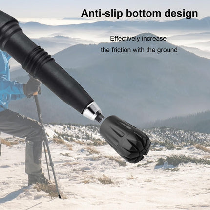 16 pcs Trekking Pole Bumpers, Trekking Pole Tips, Trekking Pole Shock Absorbers, Trekking Poles, Asphalt Mountains, Trekking Plug Accessories