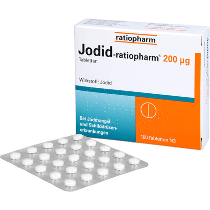 JODID ratiopharm 200 µg tablets 100 pcs