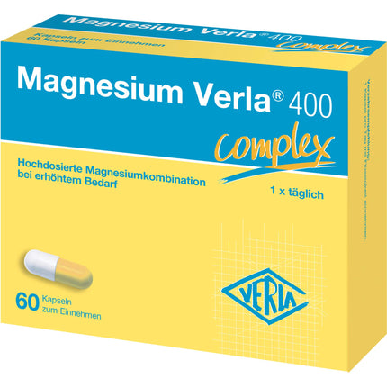 Magnesium Verla 400 capsules