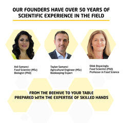 BEE &amp; YOU Propolis, Royal Jelly, Raw Honey for Children – Formulated to support children's immune systems – 100% natural and free from chemicals, dyes, GMOs, gluten, and soy