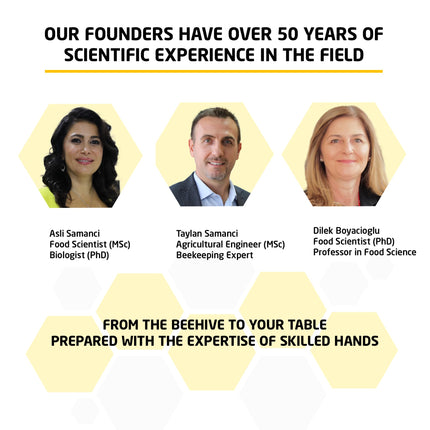 BEE &amp; YOU Propolis, Royal Jelly, Raw Honey for Children – Formulated to support children's immune systems – 100% natural and free from chemicals, dyes, GMOs, gluten, and soy