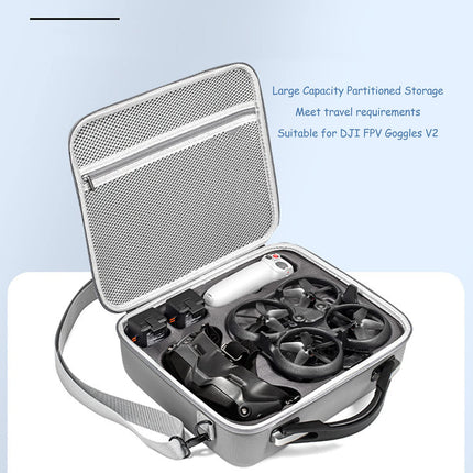 EVTScan Drone Carrying Case for Avata Goggles V2 – Carrying Case Storage Portable Travel Bag for Avata Goggles V2 Accessories