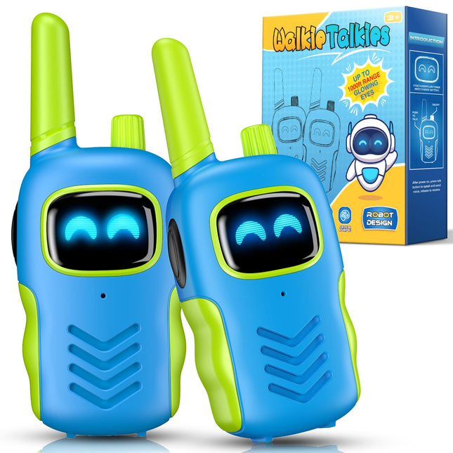 Adeokay Walkie Talkie, Toys from 3 4 5 6 7 8 9 10 11 12 Years Old Boy Outdoor Games for Children Gift Boy 3-12 Years Birthday Gift for Boys Walky Talky Children