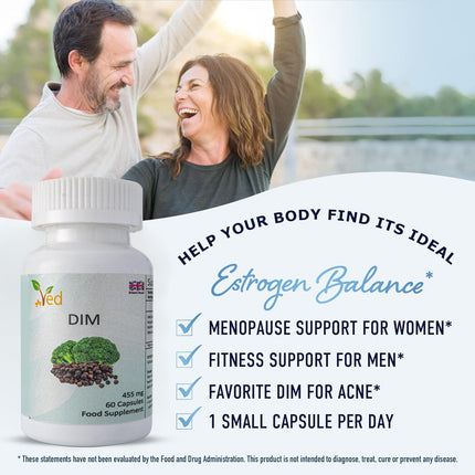DIM 455 mg per serving 60 capsules (60-day supply)
