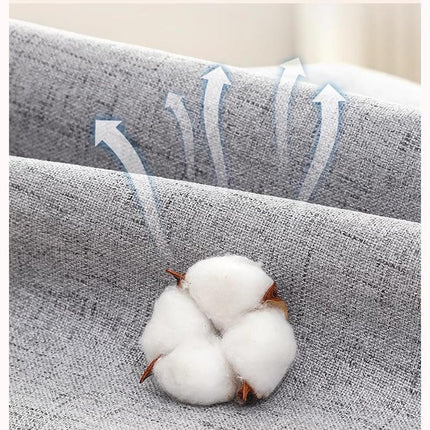 200 cm long mattress extender for single, double, and queen-size beds, 3-20 cm gap filler for bed/mattress/headboard, breathable linen fabric (4 cm gap)