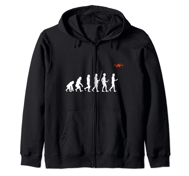 Evolution Drone Shirt Drone Copter funny T-Shirt Hoodie