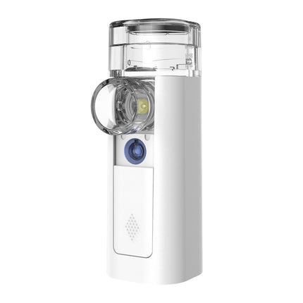 mini Air 360+ distributed by OMRON | Portable, silent nebulizer for adults and children | Inhaler including two masks and mouthpiece | Cough and cold relief | Micro-USB charging