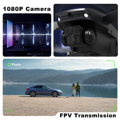 TTROARDS Drone with Camera 1080P Brushless Motor Drone 180° Obstacle Avoidance, Mini Drones for Beginners Foldable RC Quadcopter Wind Resistance Level 4 Drone for Adults TT19