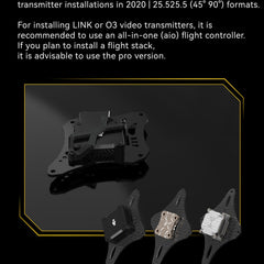 Bee35 3.5-inch Cinewhoop FPV Drone Frame - Pro Version 4S 6S Frame Set Compatible with DJI O3 Air Unit FPV VTX, Various Flight Control Stacks