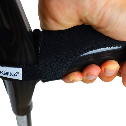 KMINA - Crutch Pad (x2 pieces), cushion, handle pad, anti-friction accessory, walking support - Made in Europe.