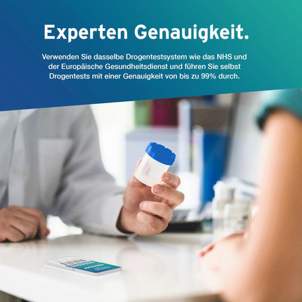5 x AYDMED 7-in-1 Rapid Drug Test | Drug Test for Self-Test Urine Screening | Drug tests for the detection of cocaine, opiates, methadone, amphetamines, cannabis, ecstasy, and benzodiazepines
