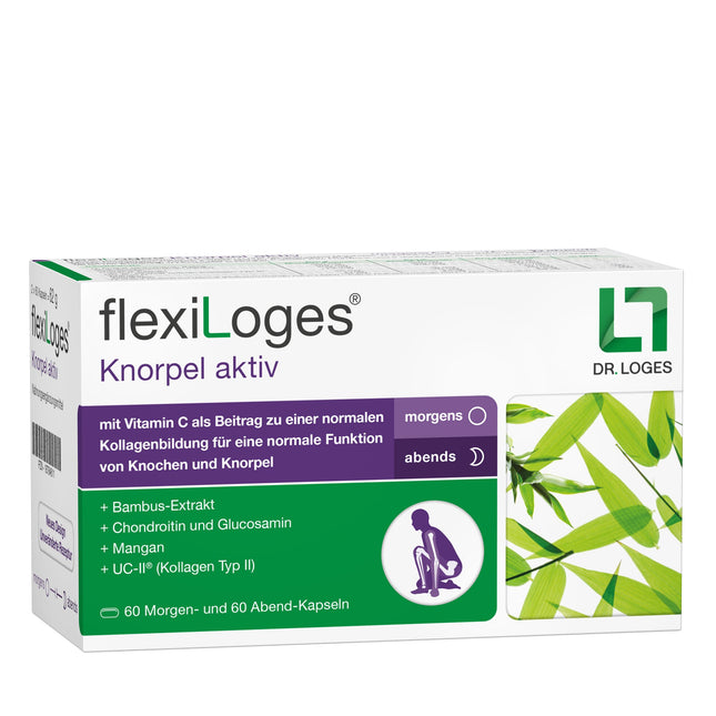 flexiLoges® Joint Nutrition - 120 Capsules - Coordinated nutritional concept for healthy joint function