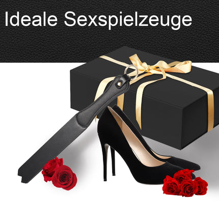 Whip Set for Sex Bdsms Lingerie Slave Whip for Slaves SM Spanking Flogger BDSM Crop Long Black Leather Whip Exotic Whip Paddle for Sex Bdsms Toys Extremely Hard for Women Couples