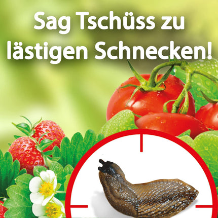 Substral Naturen Snail Pellets Limex Bio, natural, rainproof bait granules for snail control, for 400 m² - 1.2 kg, dog