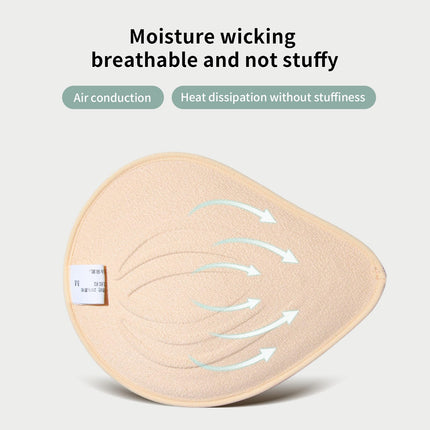 ONEFENG Mastectomy Prosthesis for Women, Spiral Latex Breast Prosthesis Breathable Breast Forms Breast Pads Bra Inserts Cup Lifter