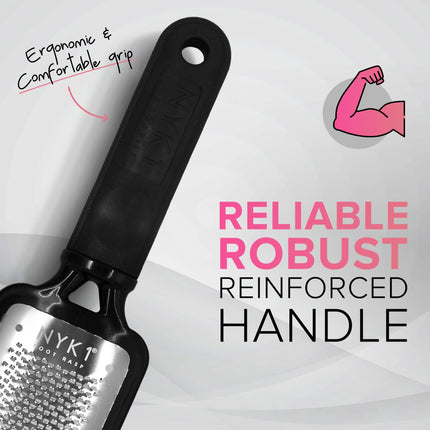 ULTIMATE Callus File Callus Remover For Foot Care (Large) MEGAFILE Callus Planer For Callus Removal Foot - Callus Rasp For Callus Remover Heavy Calluses Dead Skin Foot Scraper