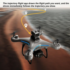 KY102 RC Drone, 4K HD Dual Camera 50X Zoom Aerial Photography Drone with Intelligent Hover, 1800mAh 4-Way Obstacle Avoidance, 360° Flips, Gesture Photography, Remote Control