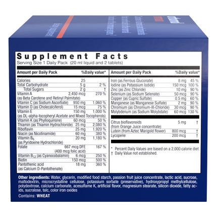Orthomol Immun - Micronutrients to support the immune system - with vitamin C, vitamin D and zinc - Drinking ampoules/tablets, 30 daily portions