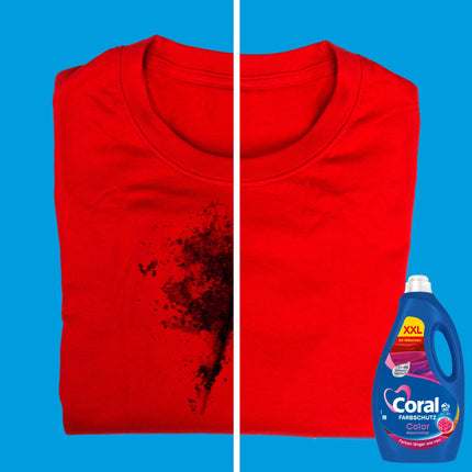 Coral Color Protection Color Detergent Liquid detergent for colors longer like new XXL 60 WL